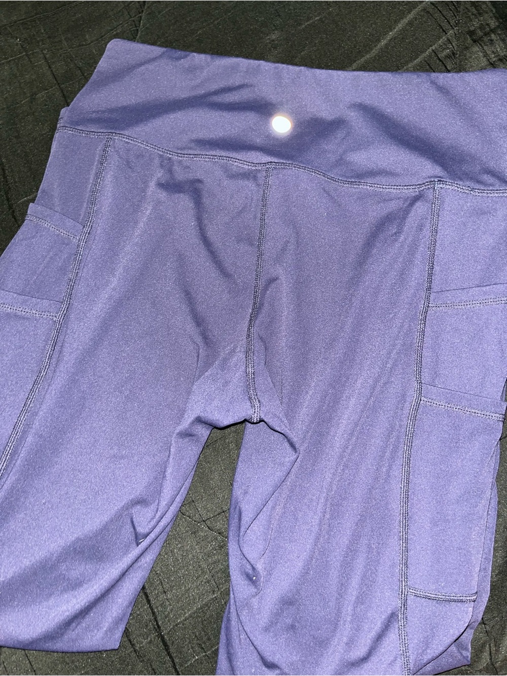 HALARA Purple Leggings with Side Pockets
